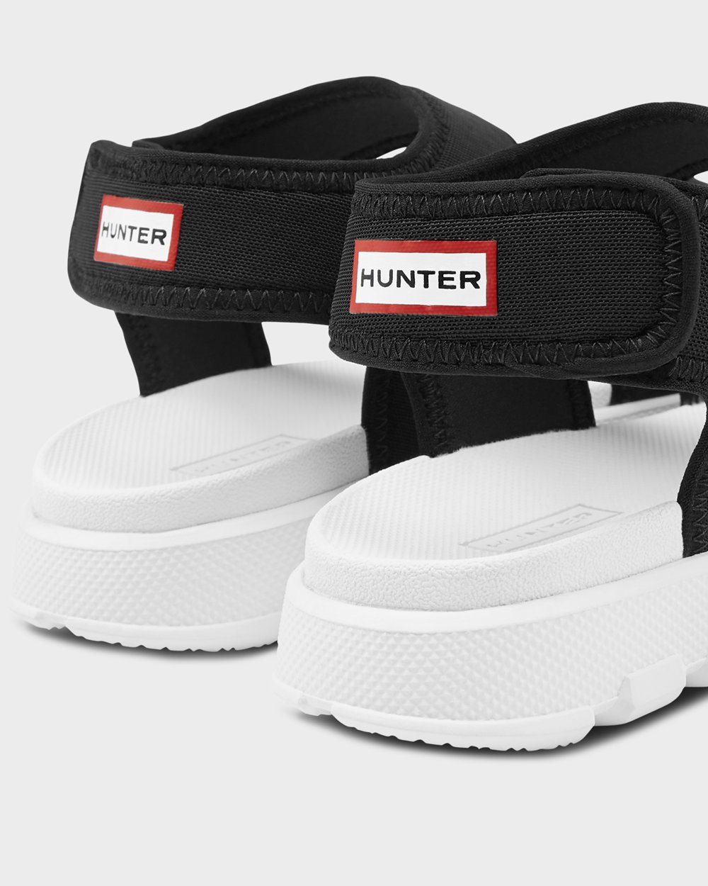 Hunter Sandaler Dame Sort | Original Outdoor Walking | VROTP-8094